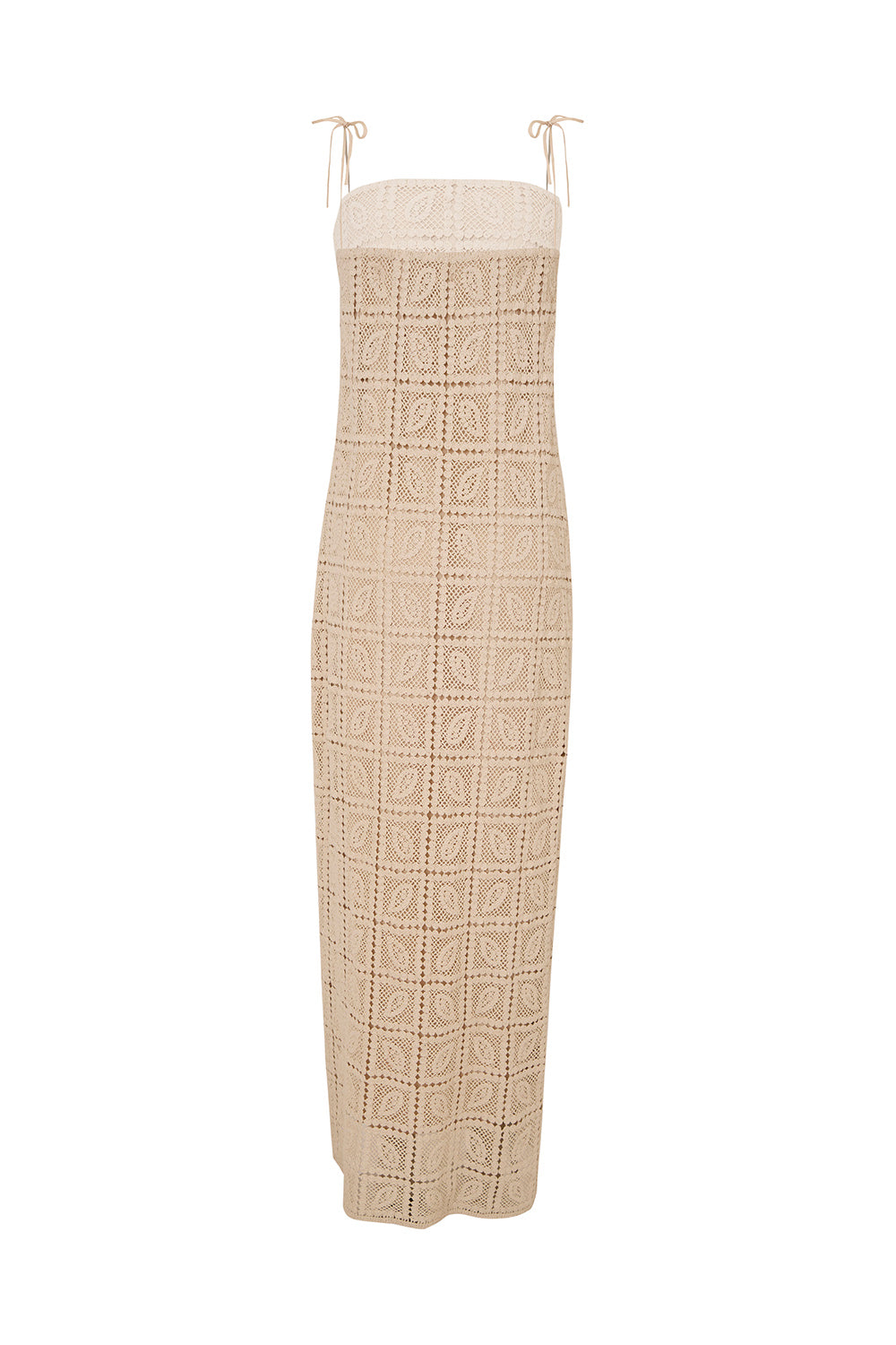 Vestido aria crema