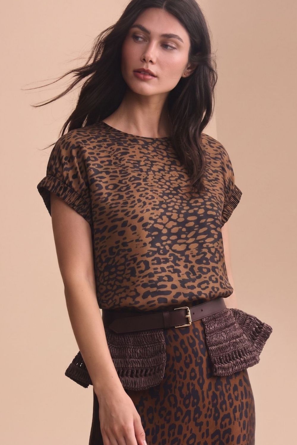 Blusa Kumba animal print