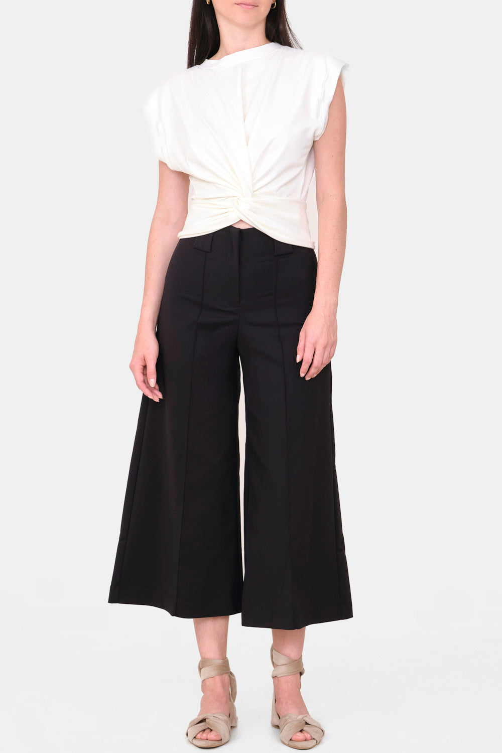 Pantalón paulette culotte negro