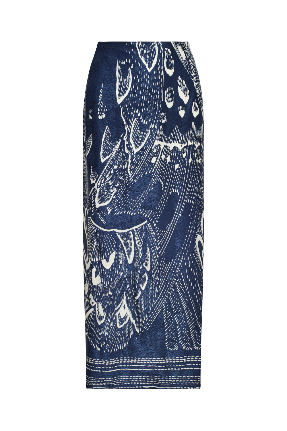 Falda arabela azul navy