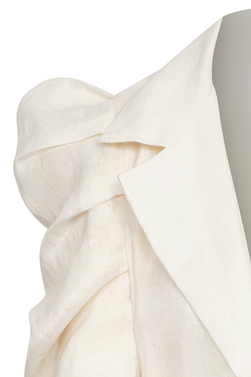 Blazer niebla vainilla