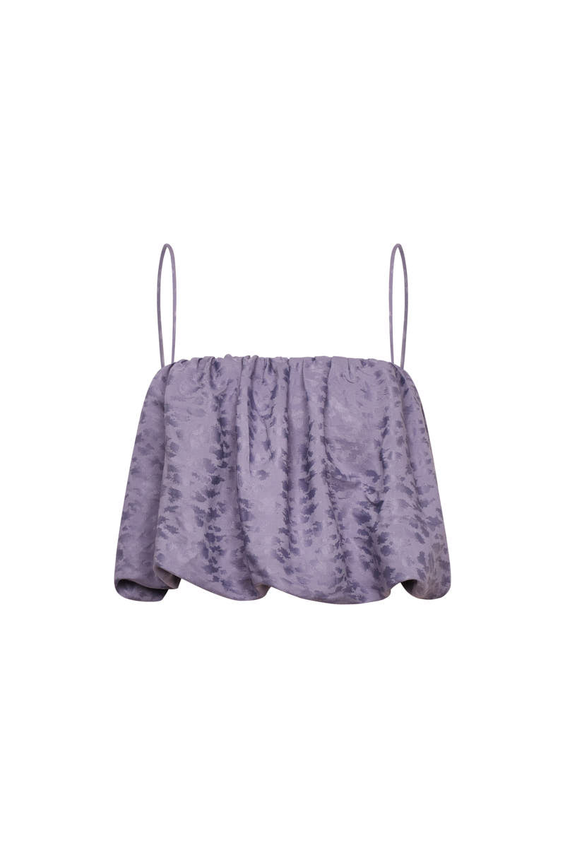 Crop top vienna zen blue