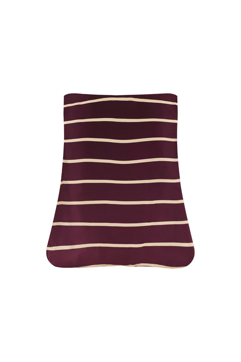 Crop top galicia dark purple