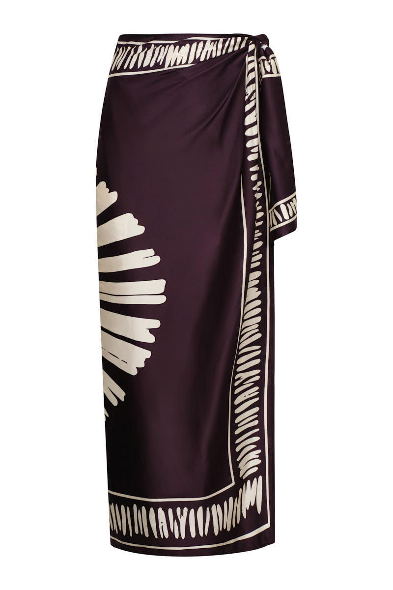 Falda montecarlo dark purple