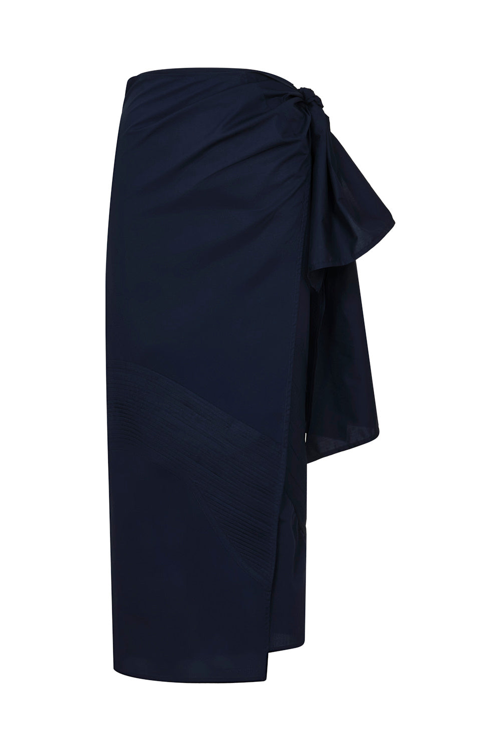 Falda salma azul navy