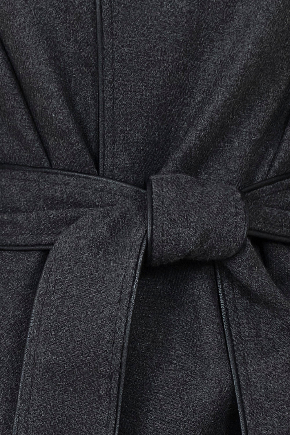 Abrigo peony noir gris oscuro