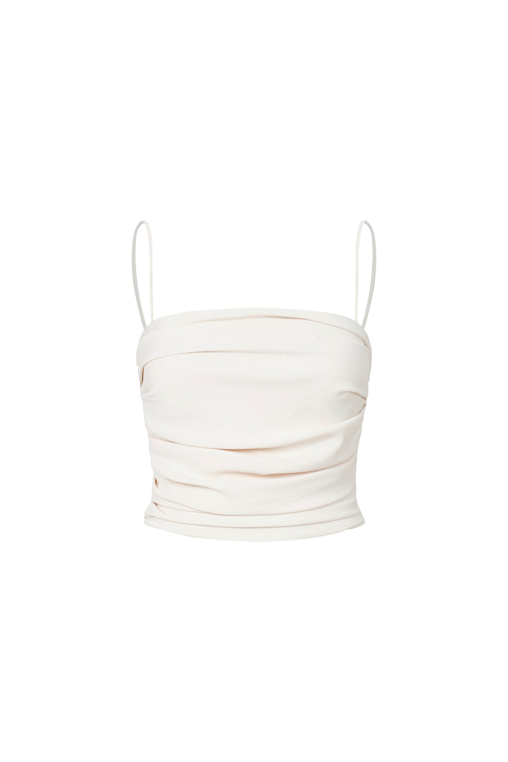 Crop top pearl natural