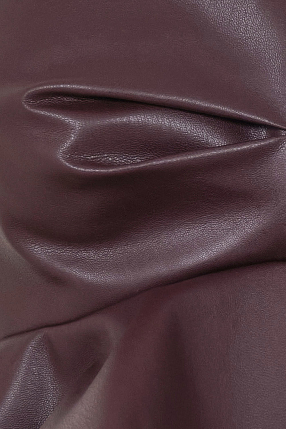 Crop top de mar Burgundy