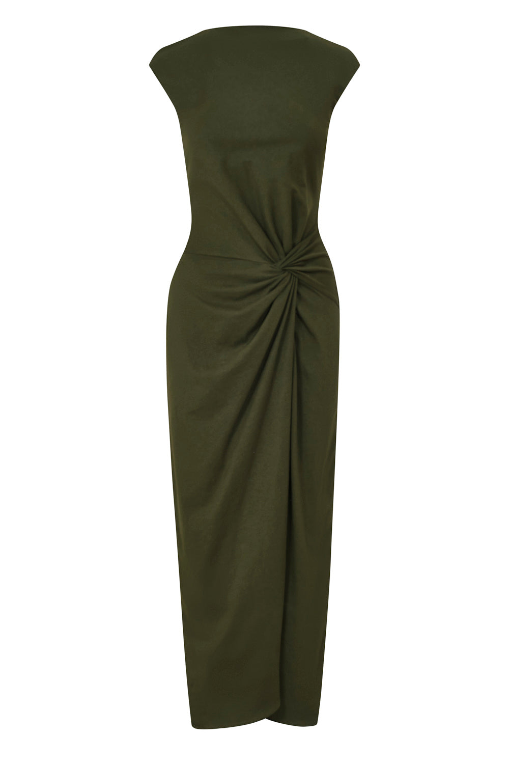 Vestido radha verde oliva