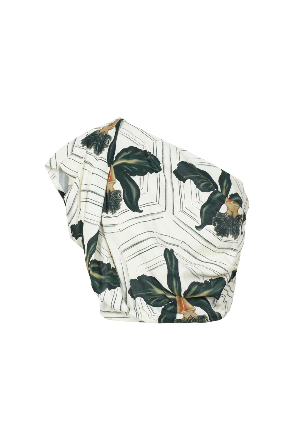 Blusa mathiola ivory verde