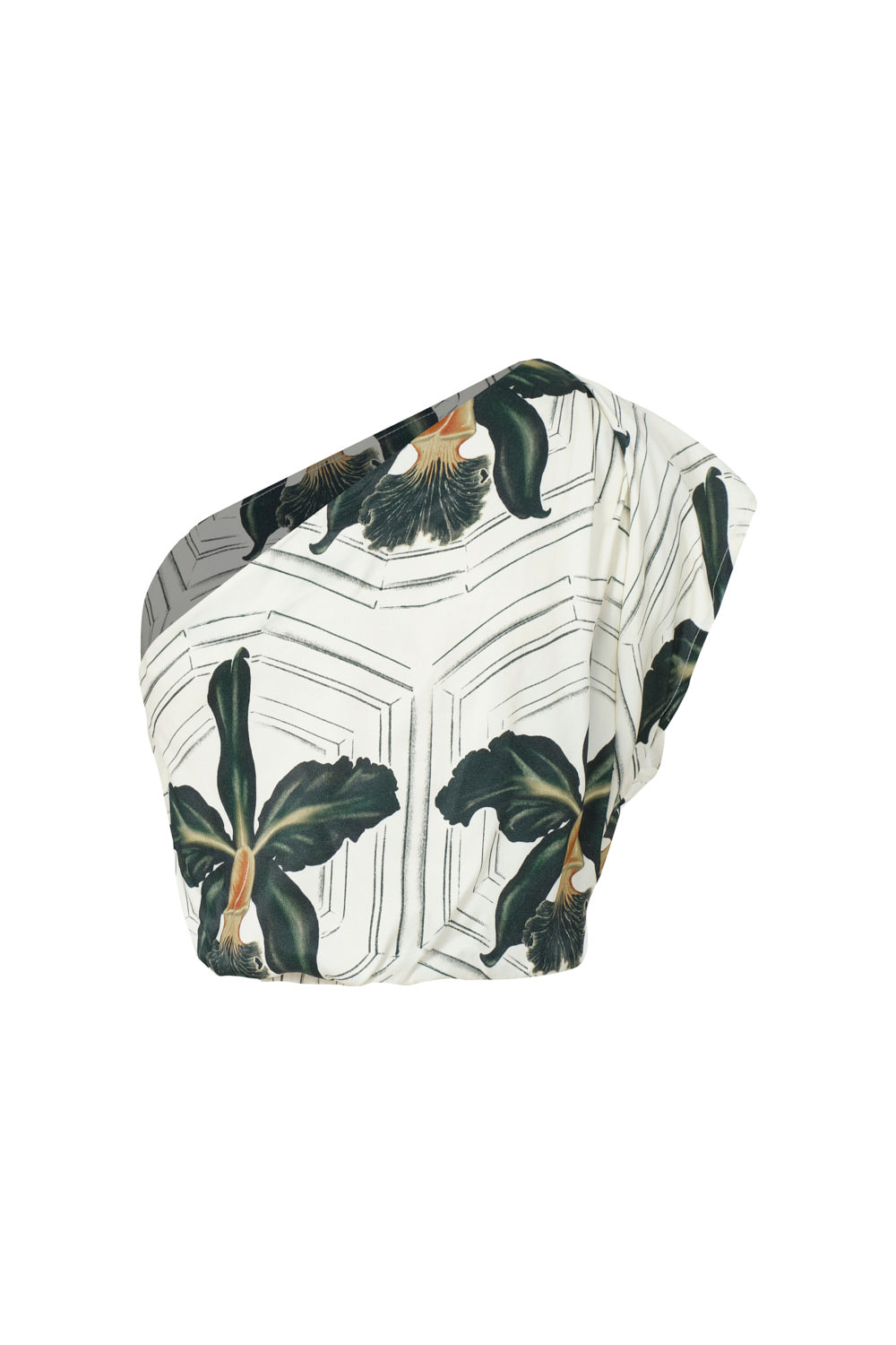 Blusa mathiola ivory verde