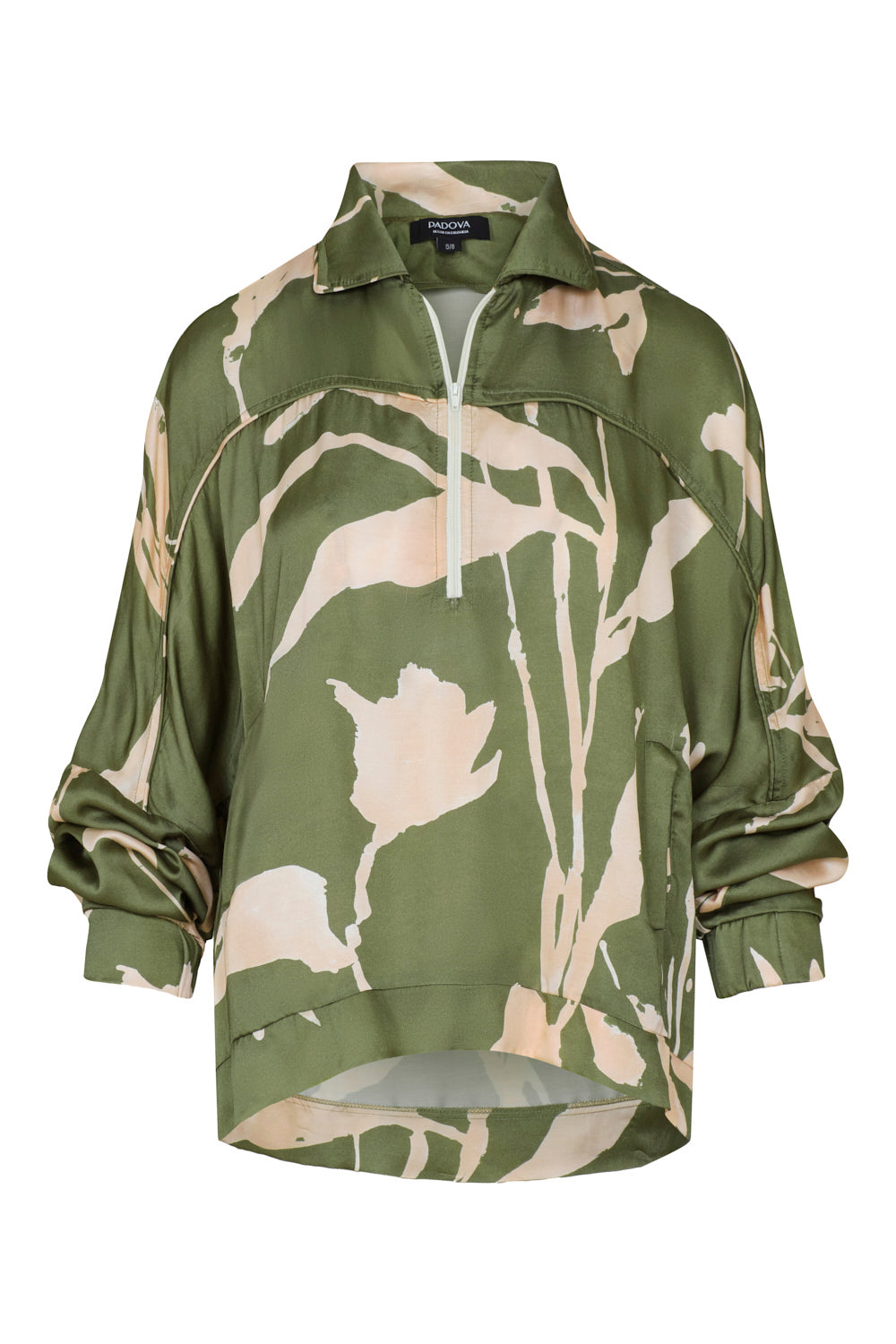 Saco oliva moss pink
