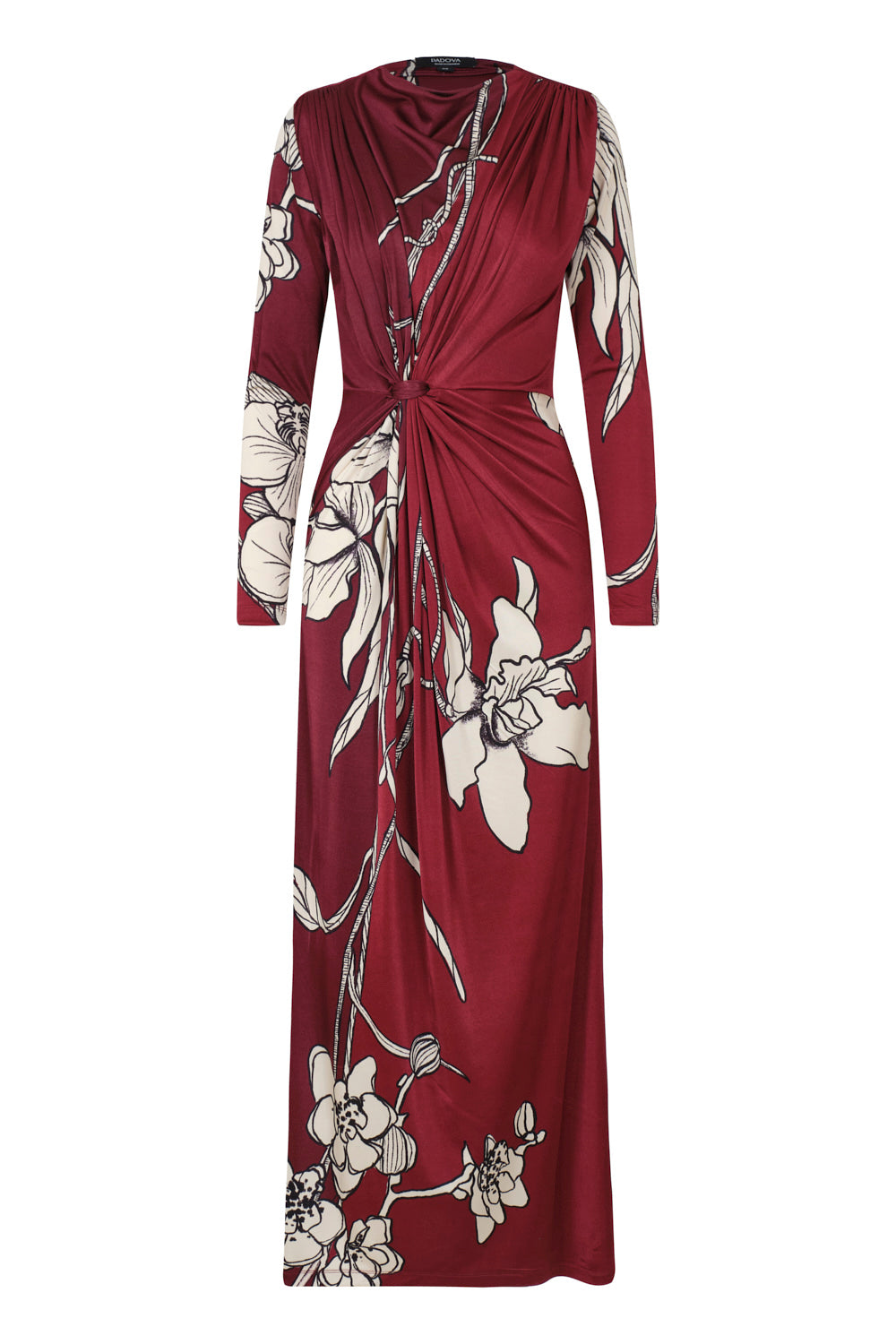 Vestido rossé vinotinto