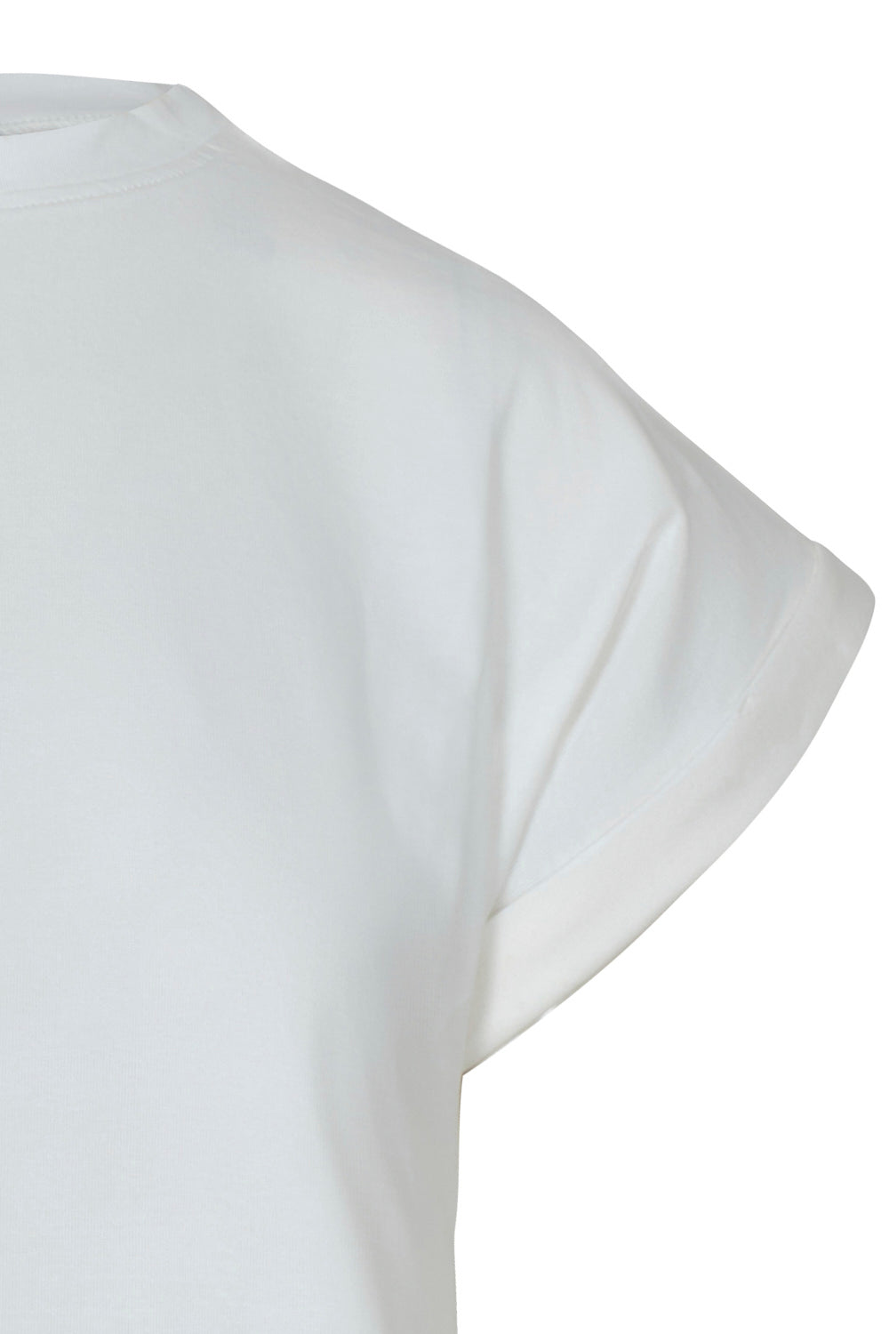 Camiseta Petalos de Papel natural con bordado