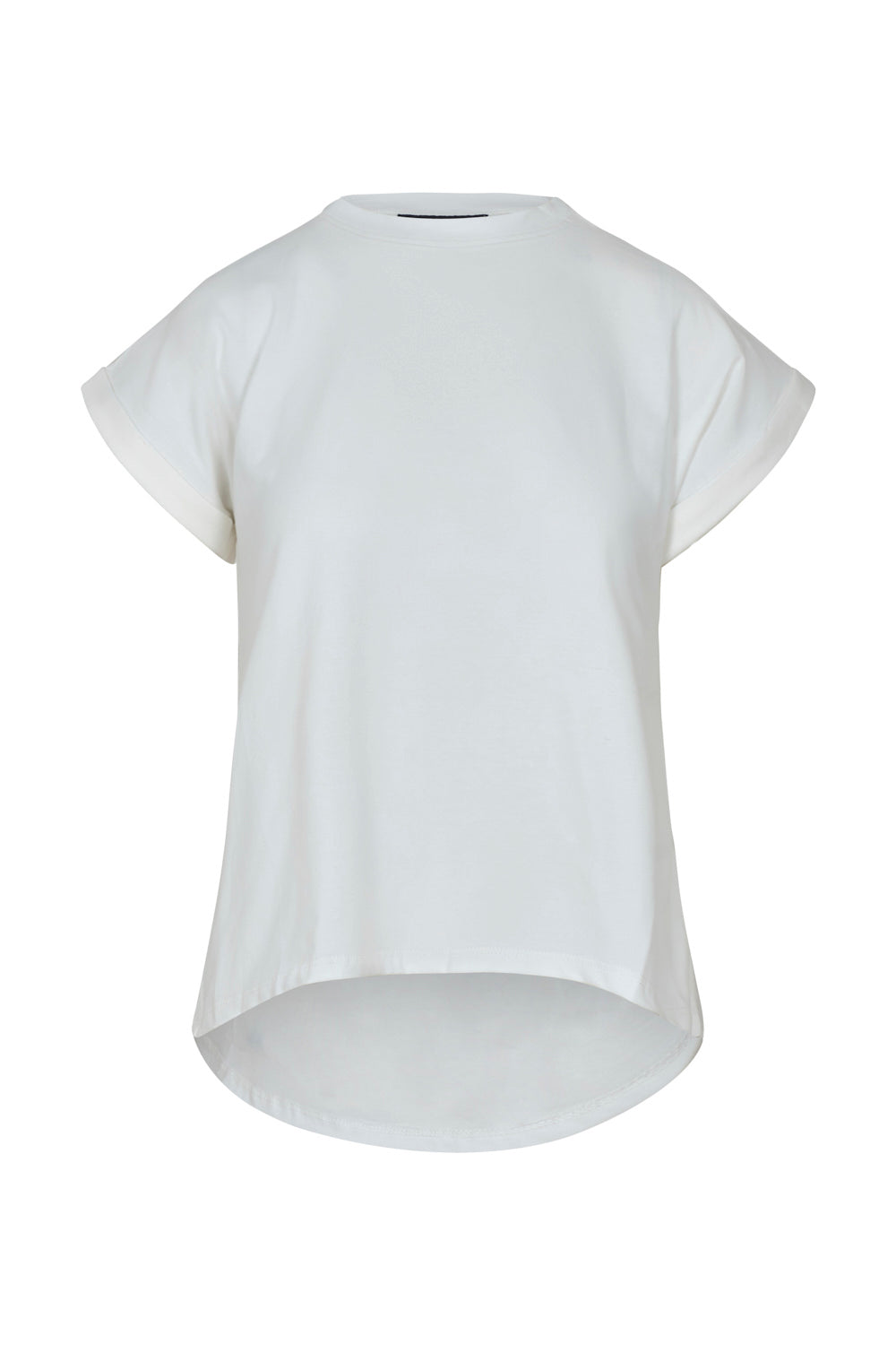 Camiseta Petalos de Papel natural con bordado