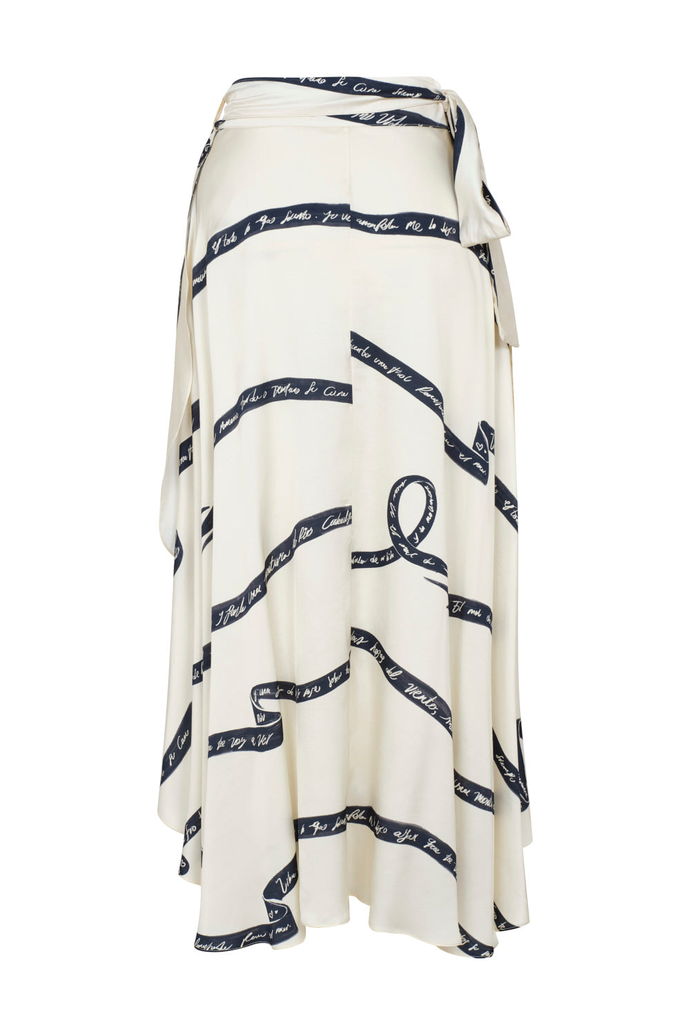 Falda Gala ivory navy