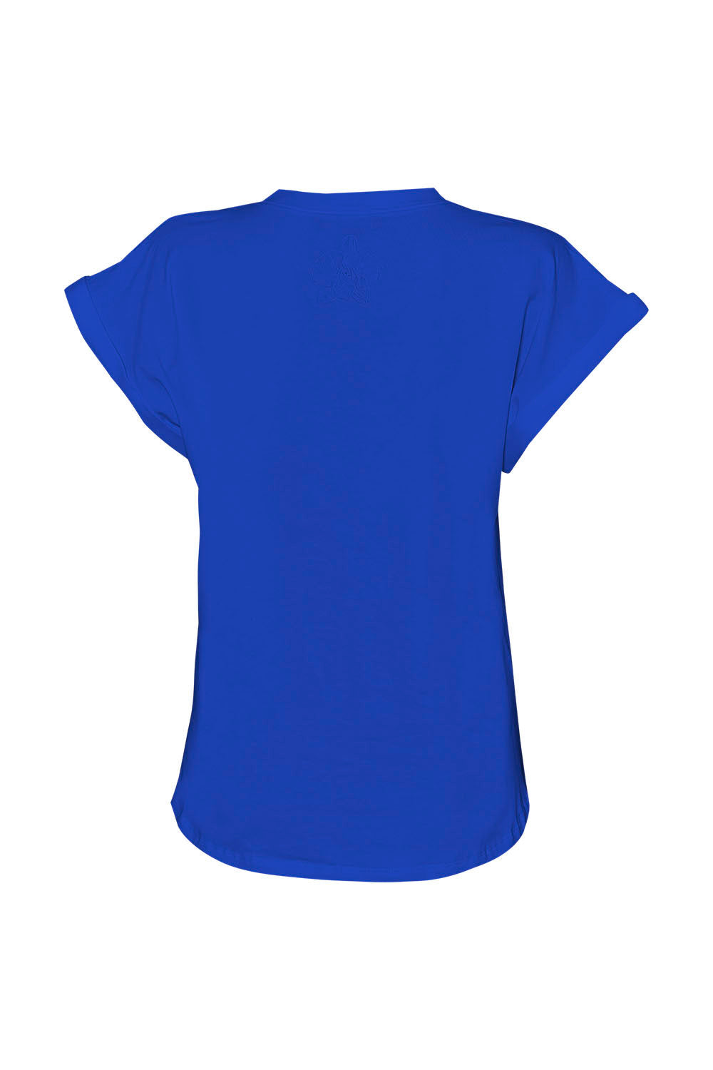 Camiseta Petalos de Papel Azul