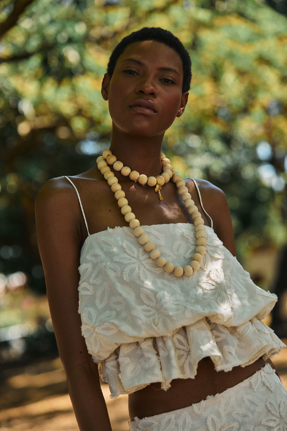 Crop top lunel vainilla