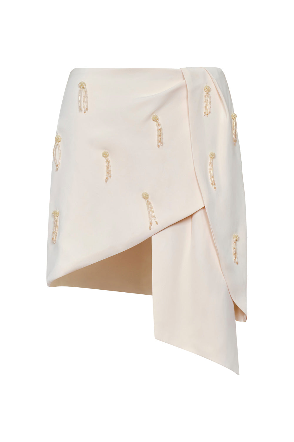 Falda seda imperial natural