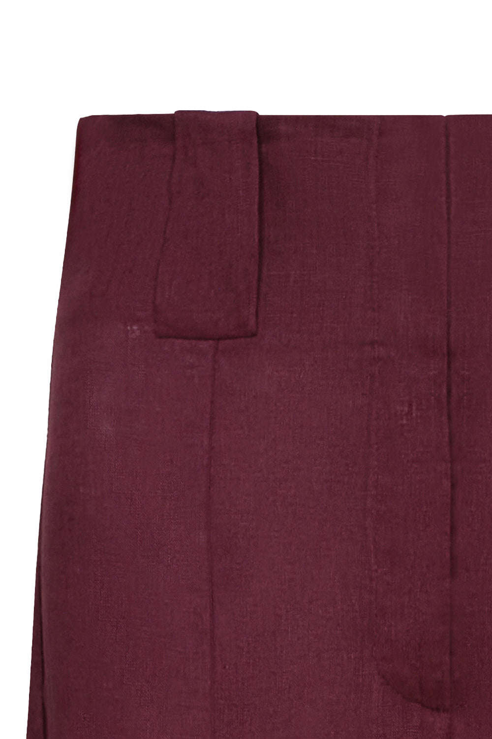 Pantalón new paulette vino lino