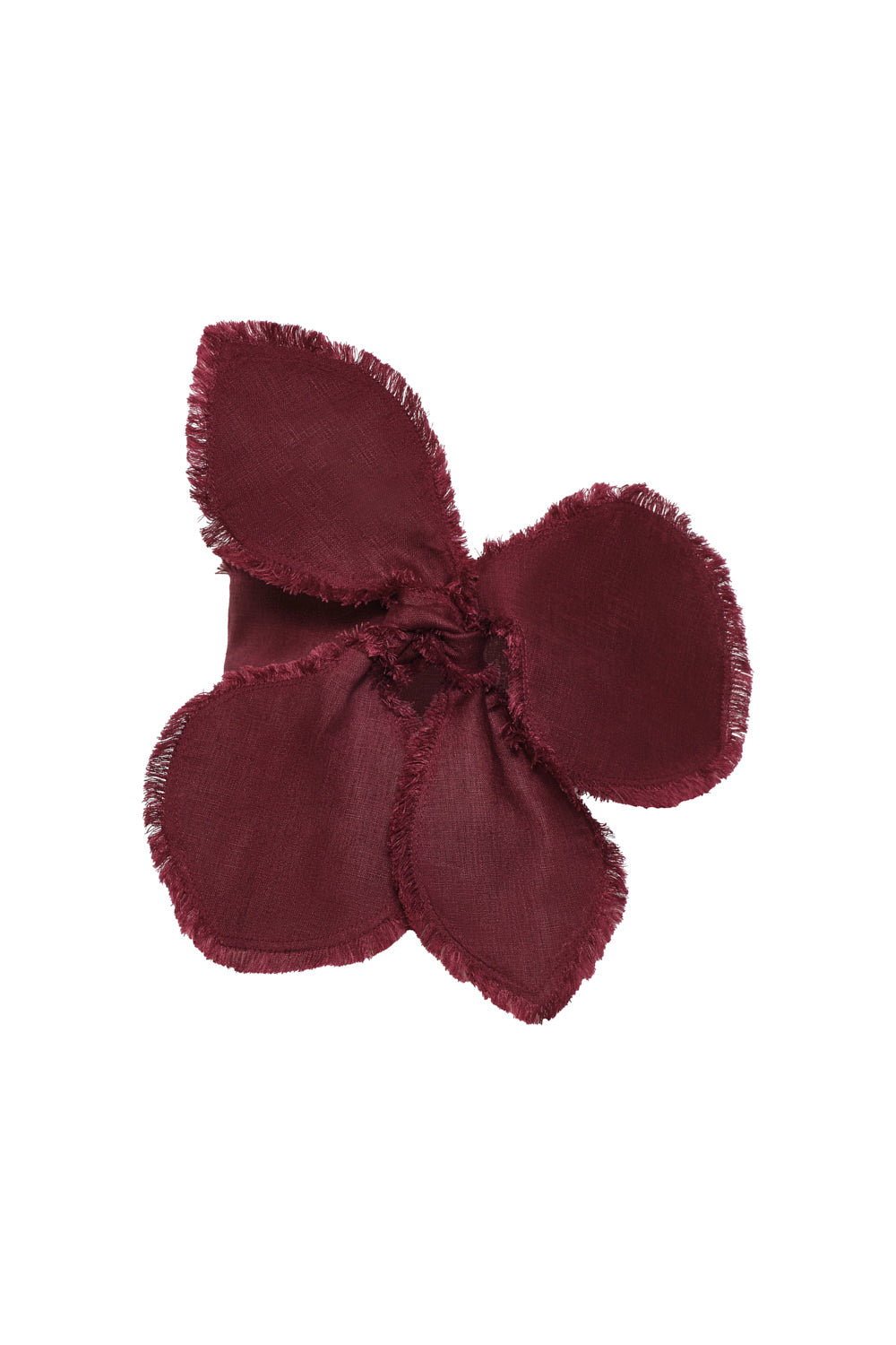 Cinturón orquidea mia vinotinto