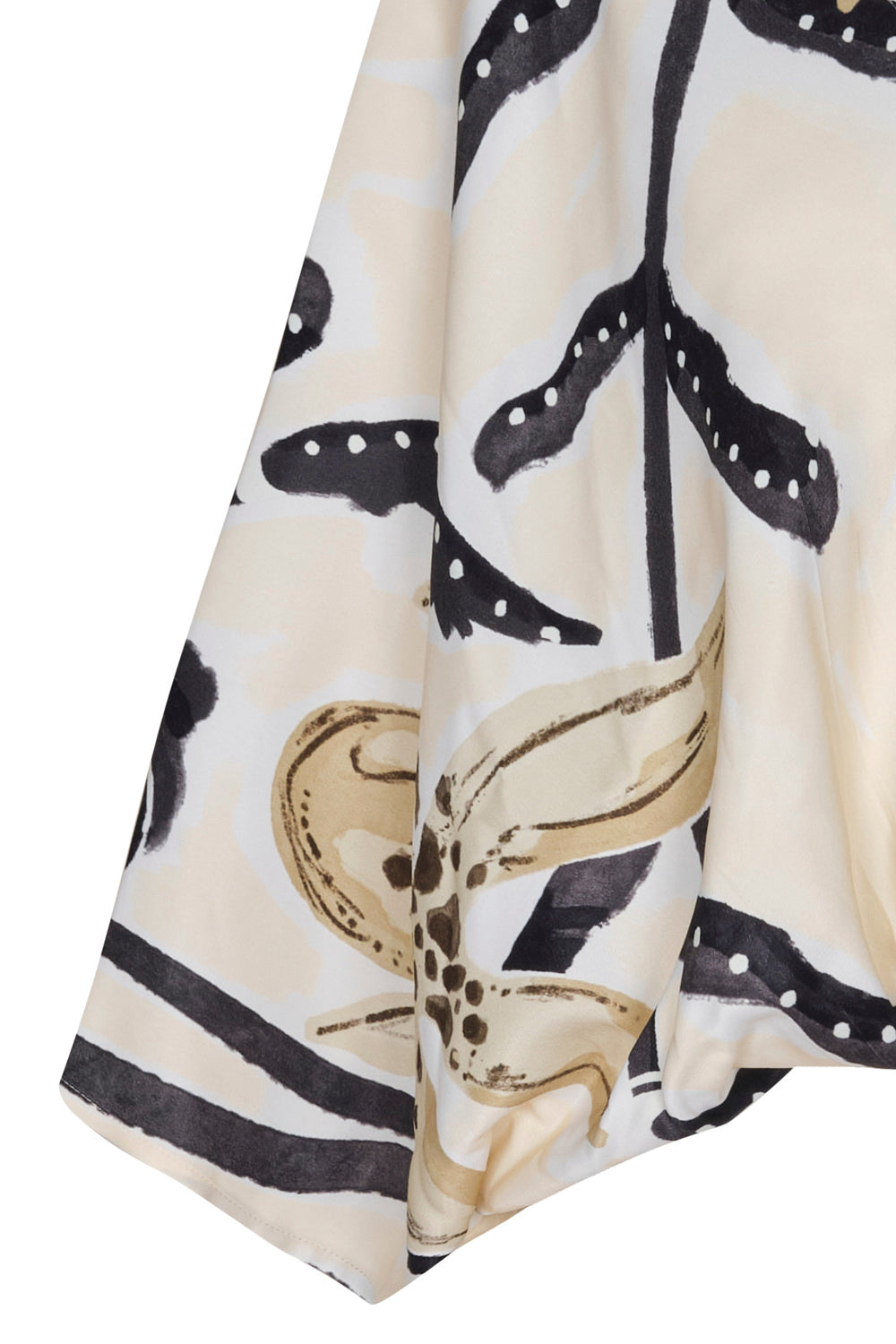Blusa providencia ivory negro