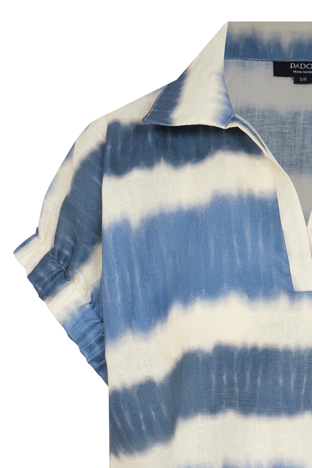 Blusa janine azul indigo natural