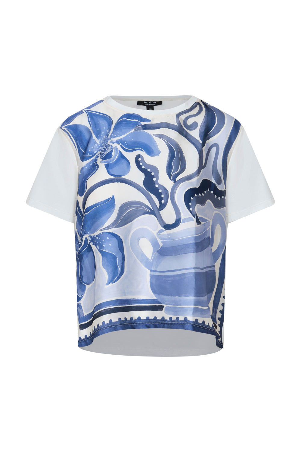 Camiseta lourdes navy natural