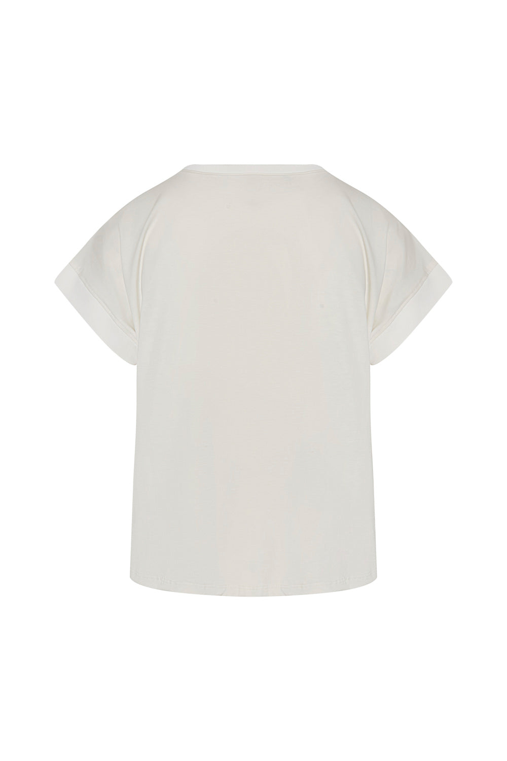 Camiseta lourdes ivory navy
