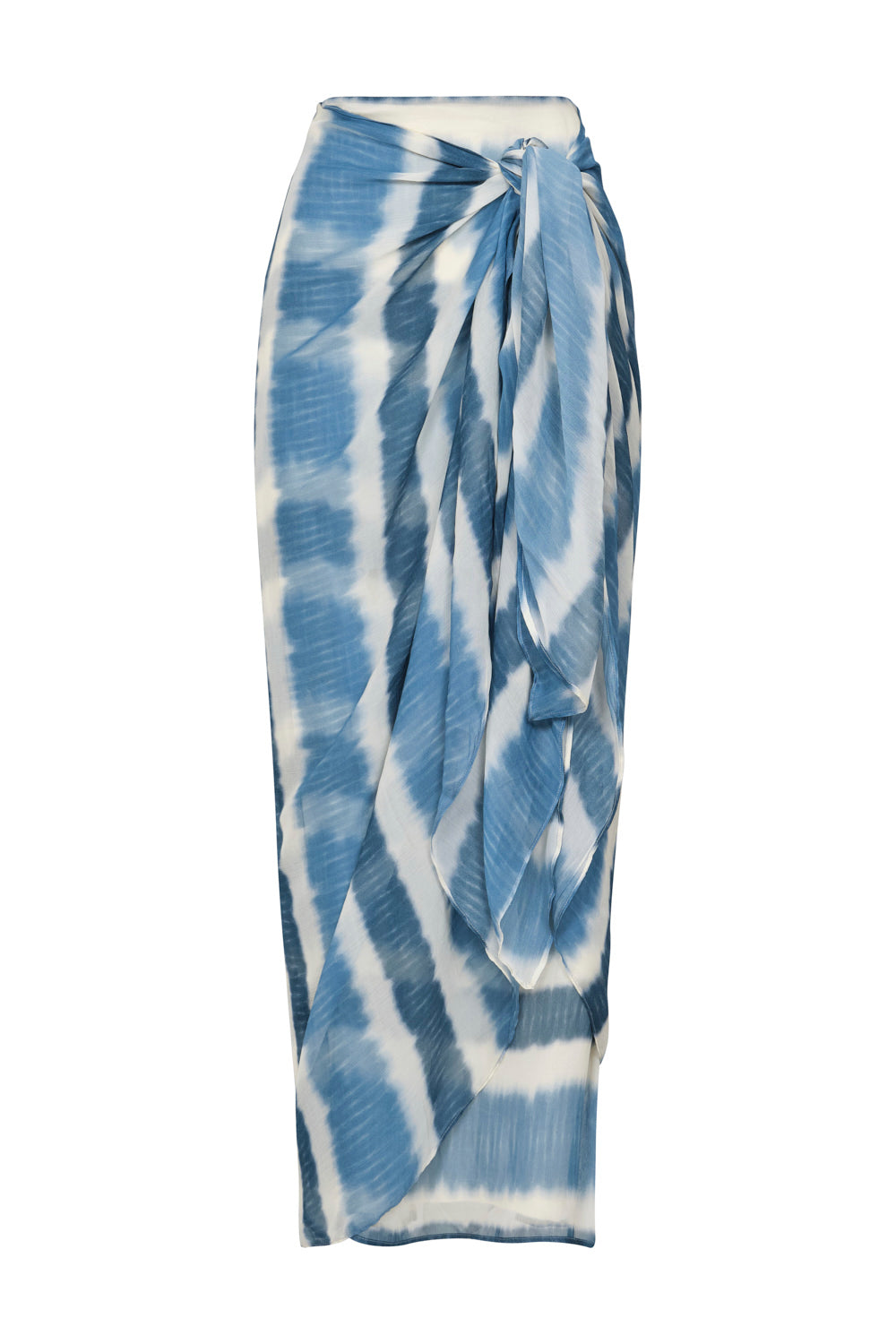 Falda sky kowloon azul indigo natural