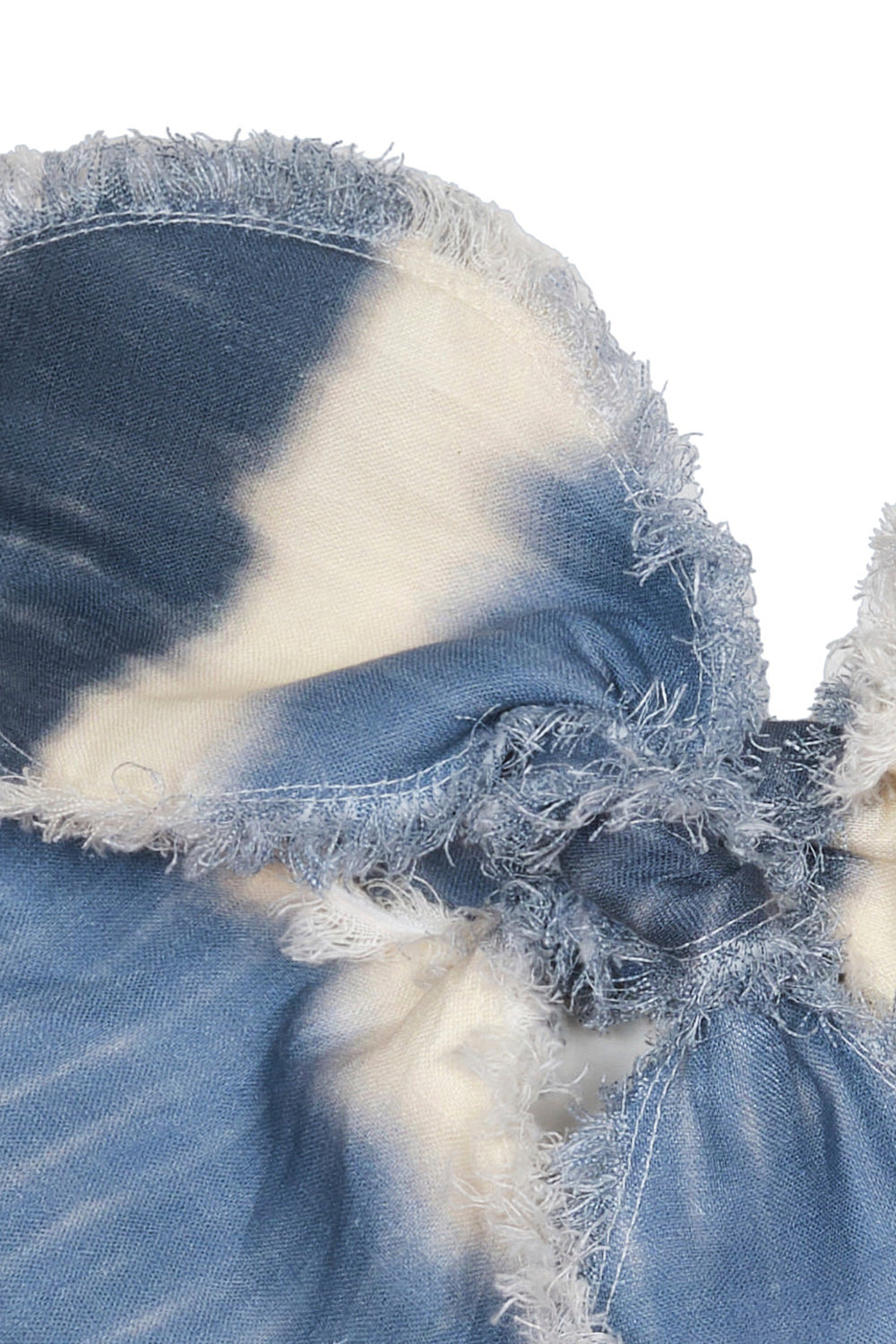 Cinturón orquidea mía azul indigo natural