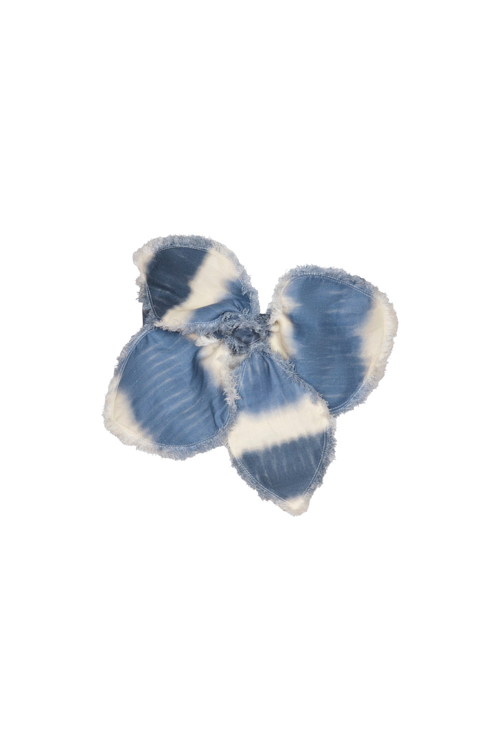 Cinturón orquidea mía azul indigo natural