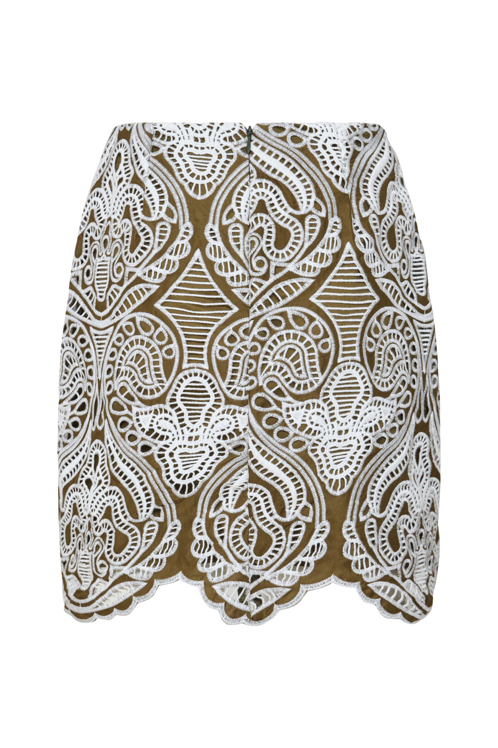 Falda mariane verde oliva