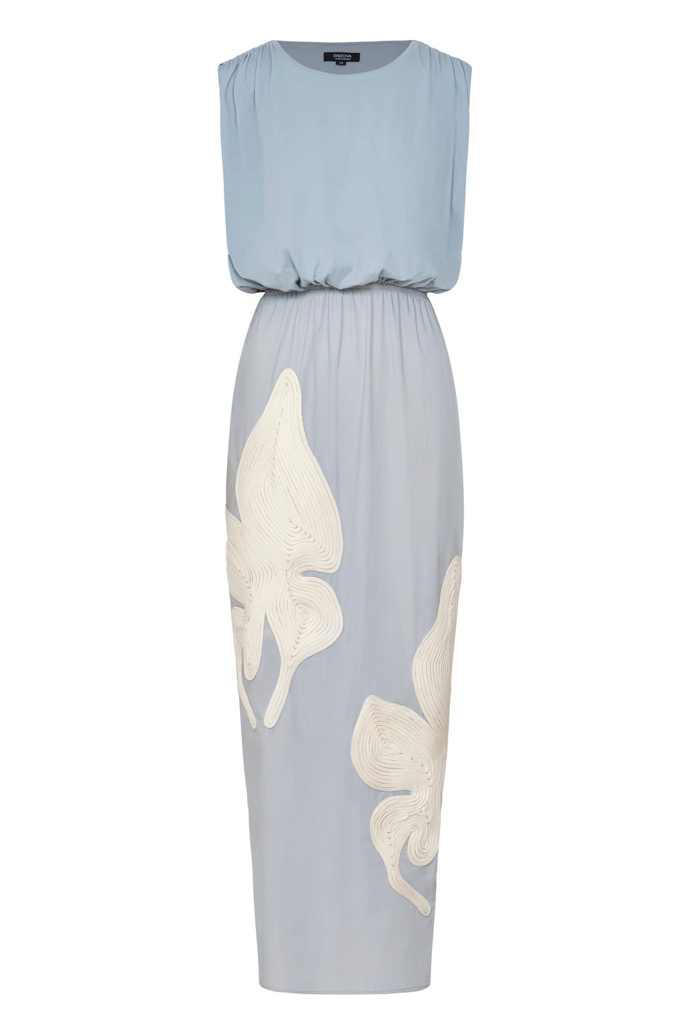 Vestido monte abbey dusty blue