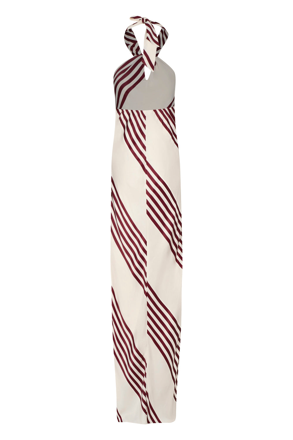 Vestido filosofía del arte ivory burgundy