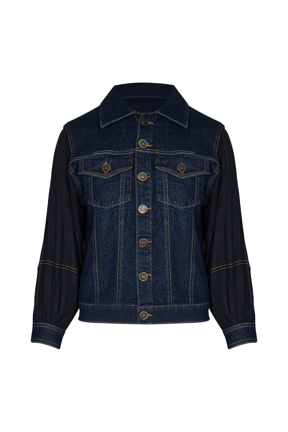 chaqueta cattleya azul indigo