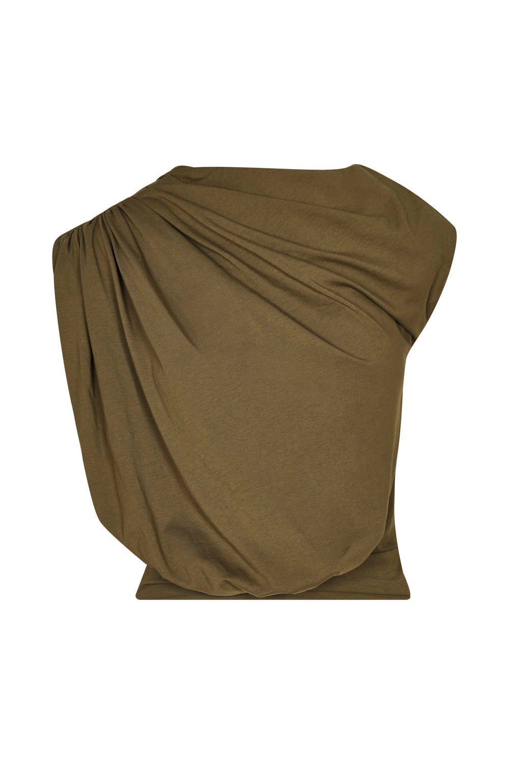 Blusa aura de jade verde oliva