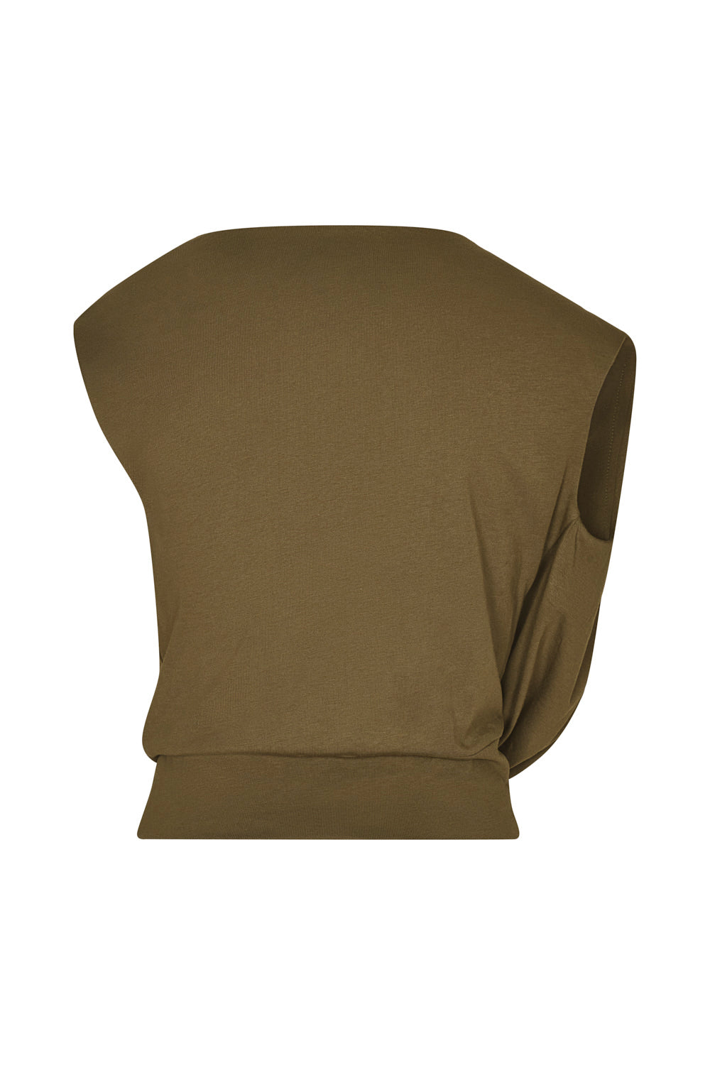 Blusa aura de jade verde oliva
