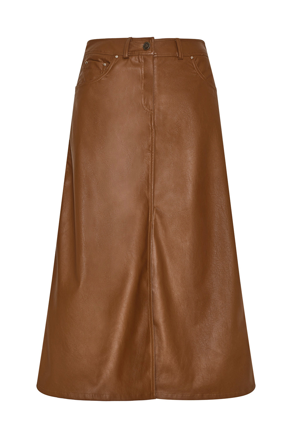 Falda arena blanca camel