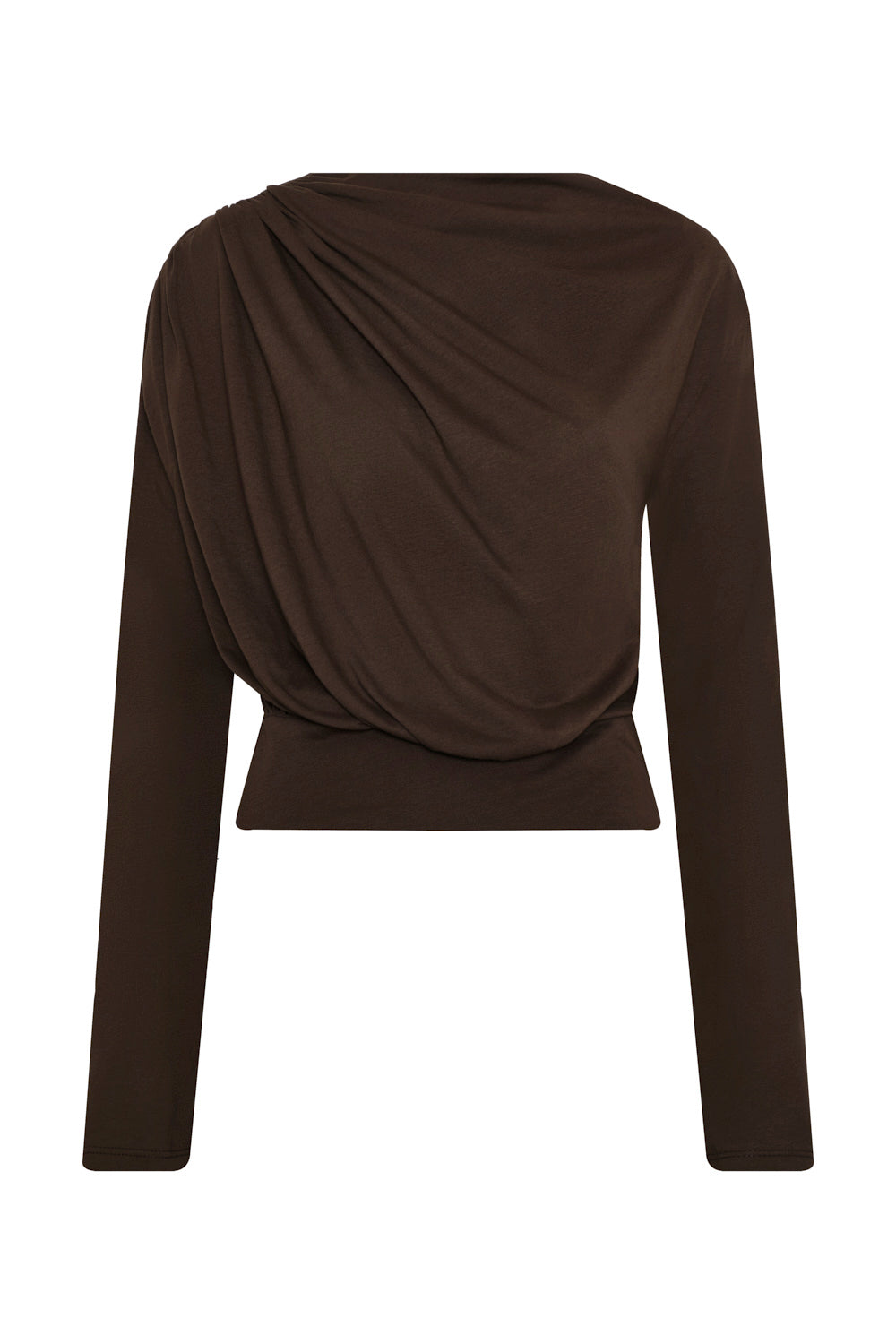 Blusa new aura de jade brown