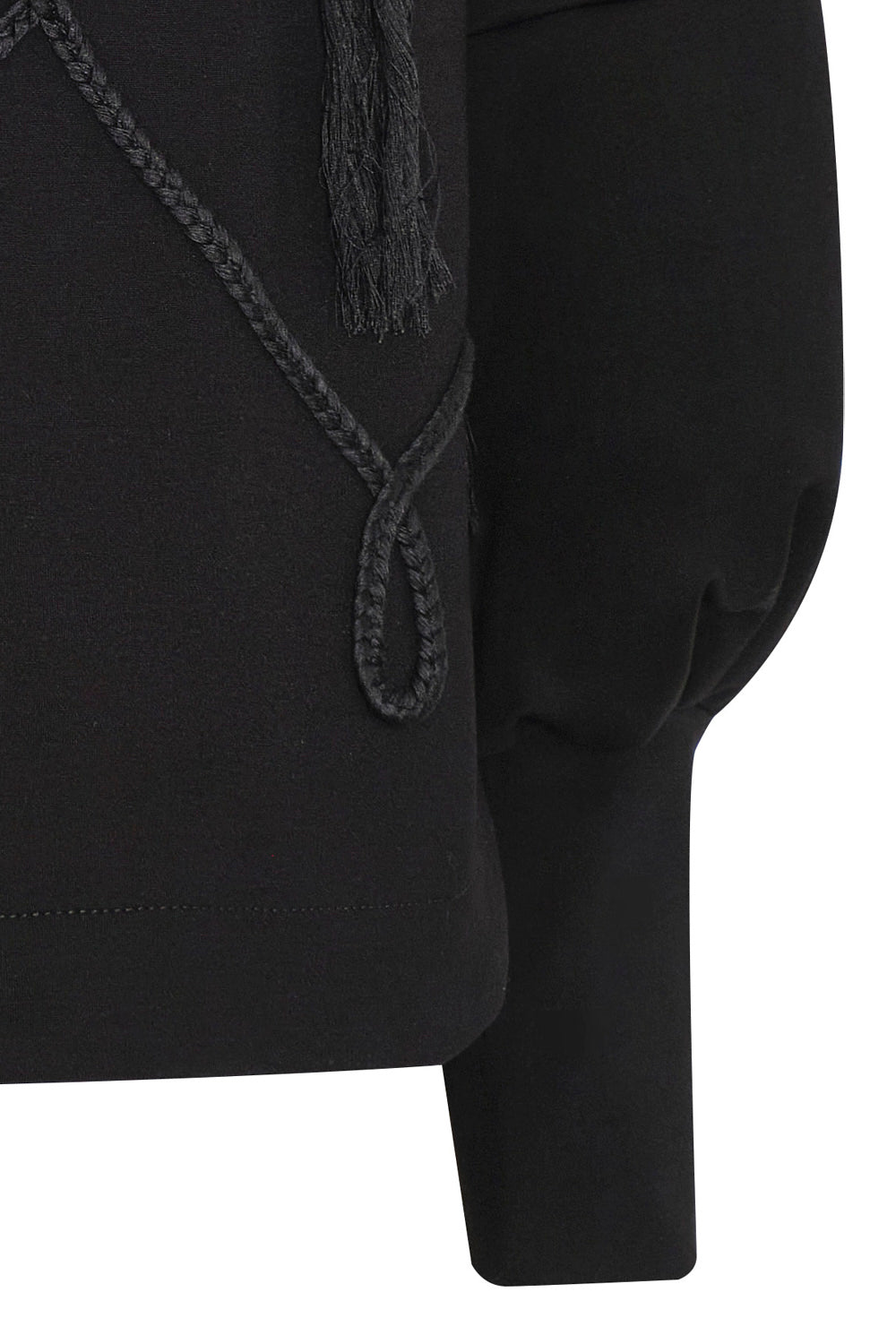 Saco new scarllett negro bordado