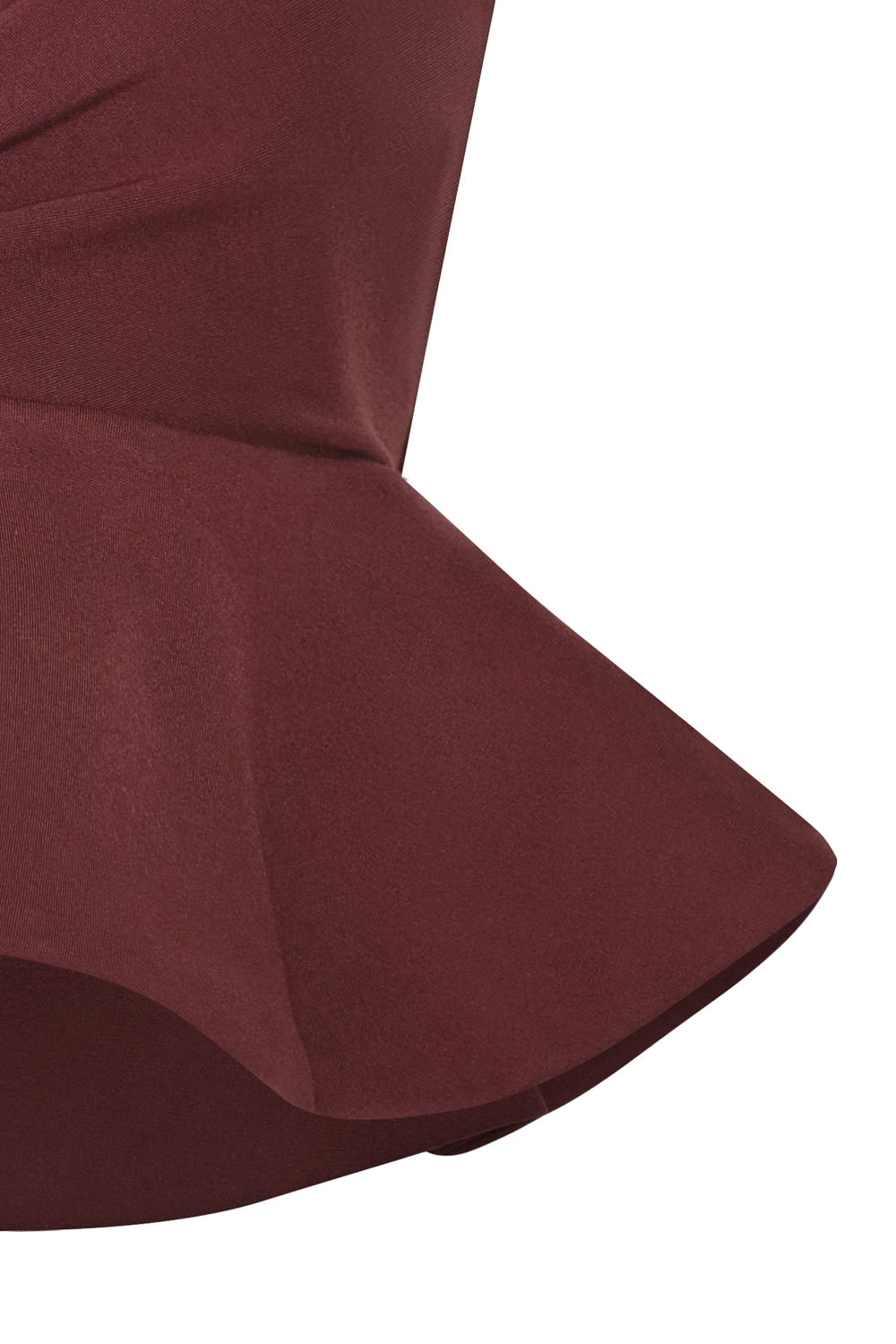 Crop top savia ruby wine