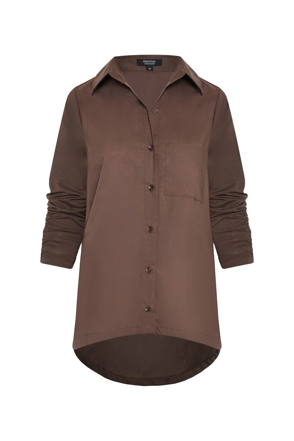 Camiseta bianca brown