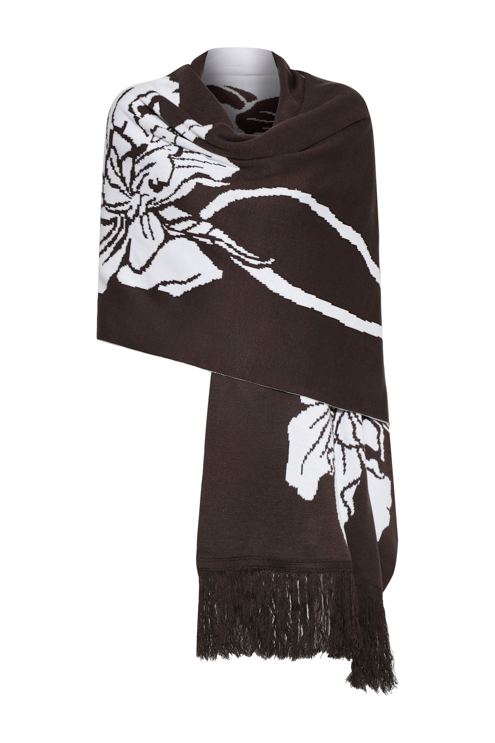 Bufanda yu moon brown