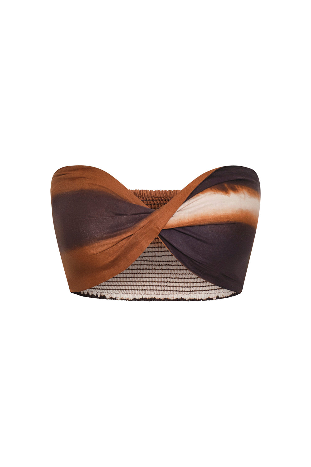 Crop top cielo natural terracota