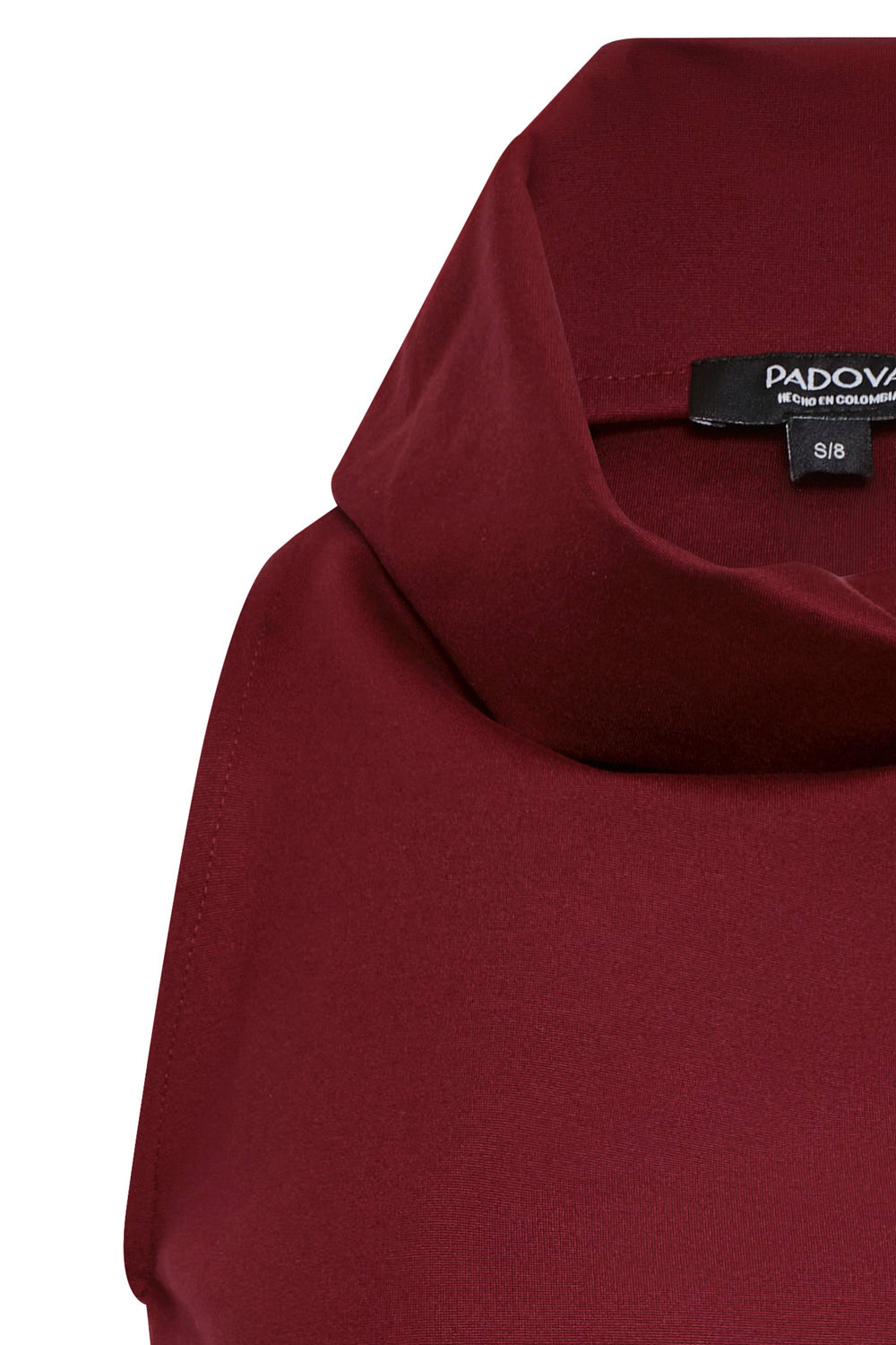 Blusa Noche de lirio vinotinto