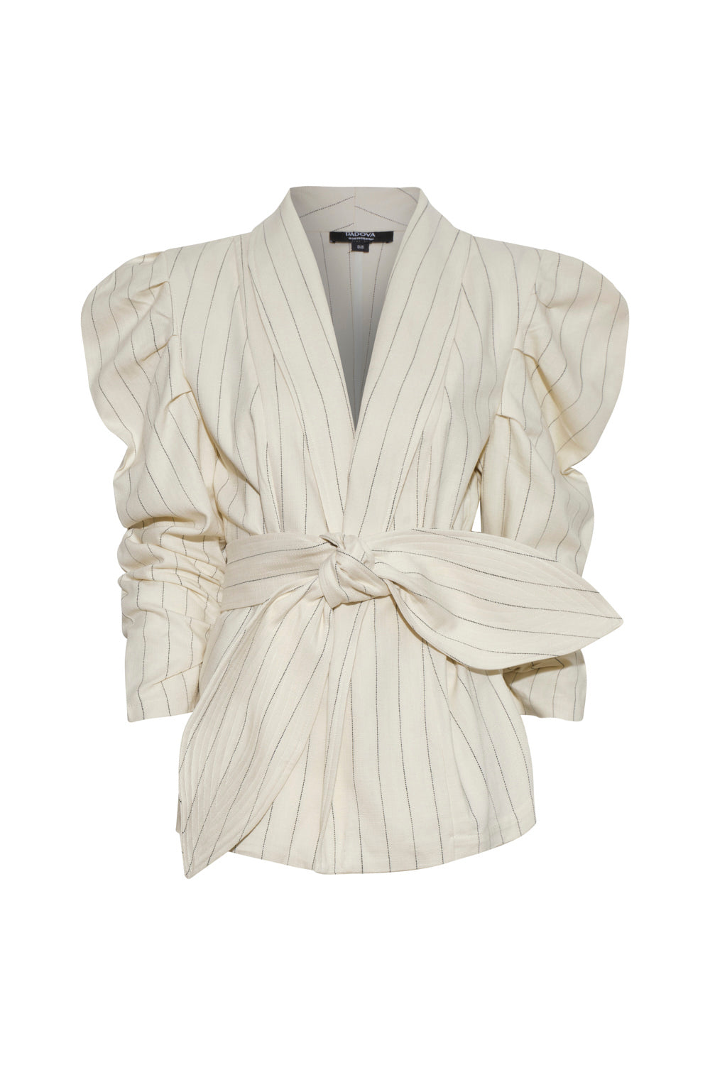 Blazer new arrde con cinturon natural