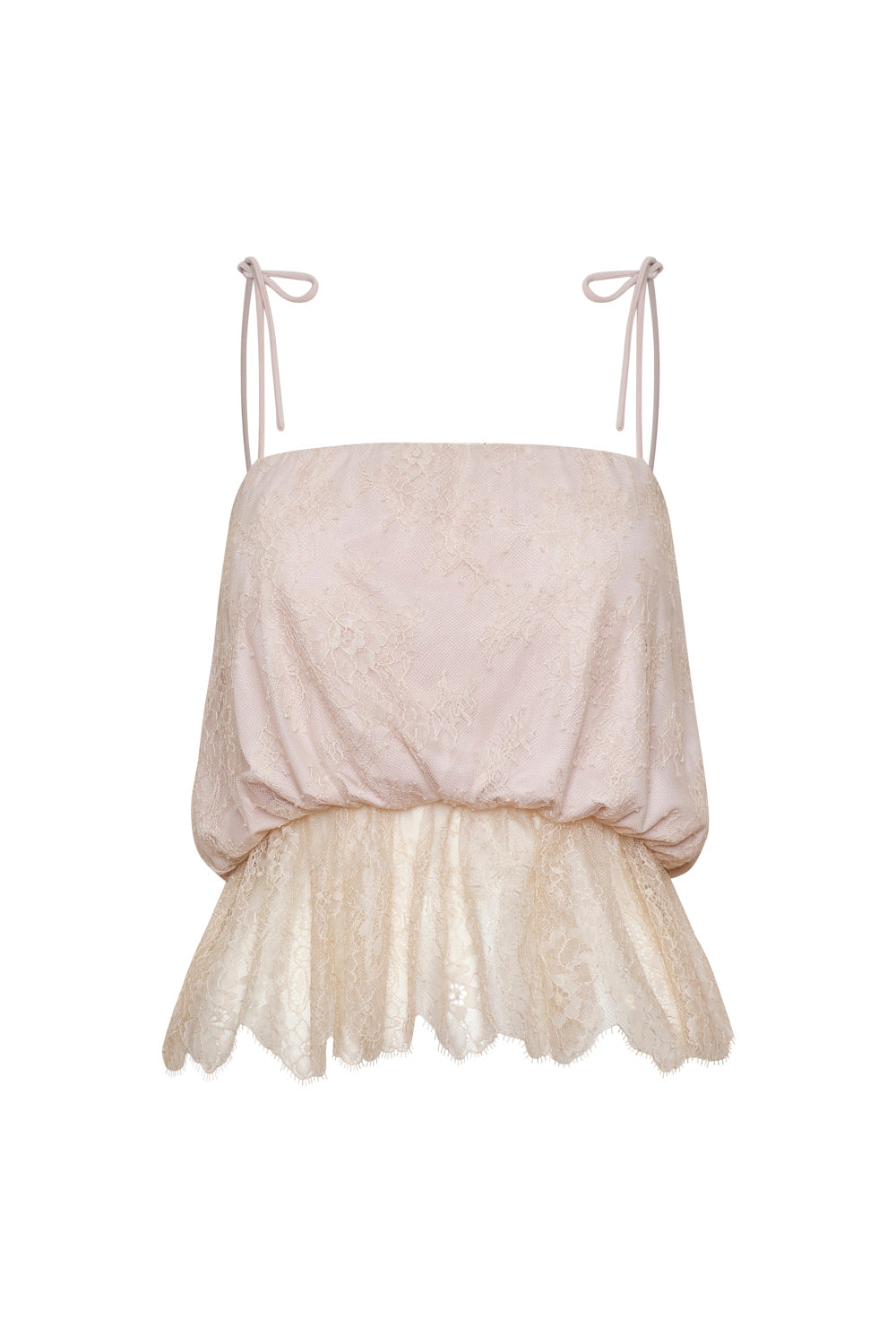 Crop top sierra crema