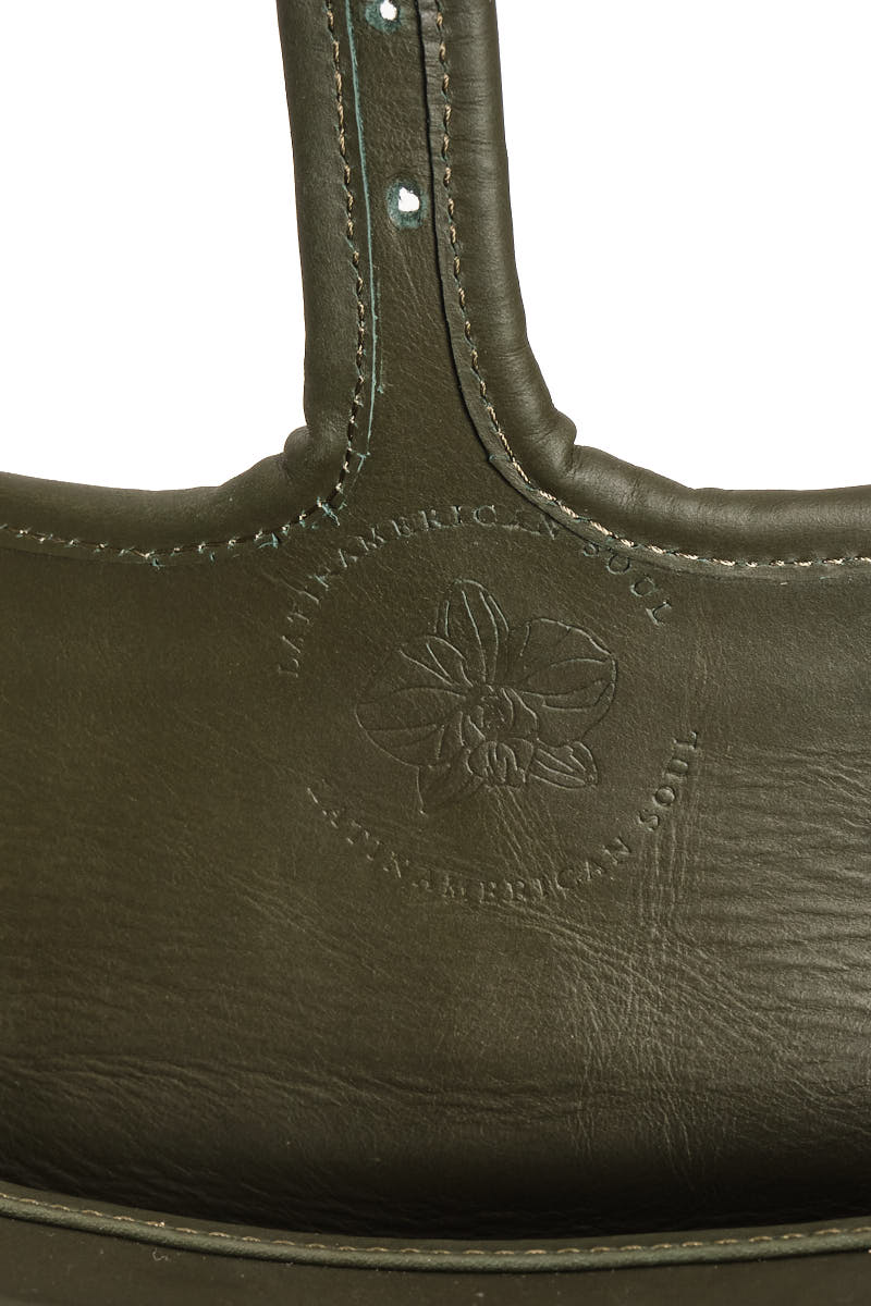 Bolso La Hilandera moss green