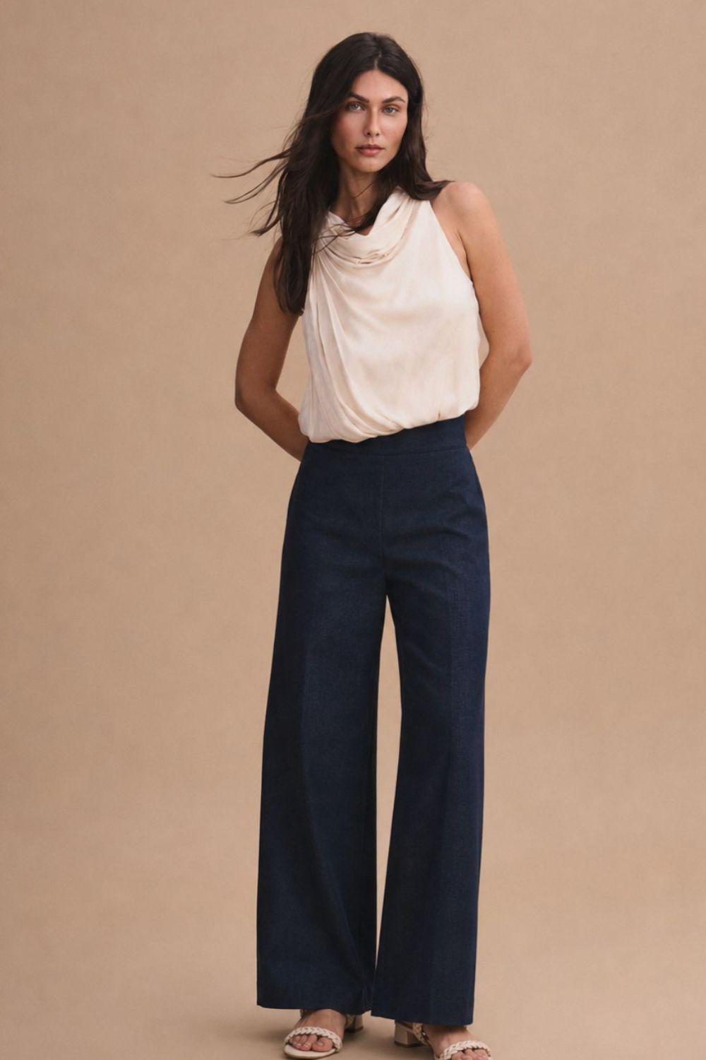 Pantalón madeira azul navy